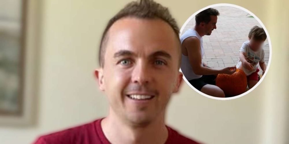 frankie-muniz-tierno-momento-hijo-halloween