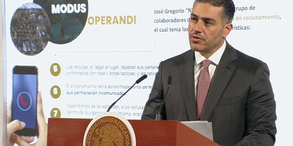 Harfuch explica modus operandi de reclutadores del Rancho Izaguirre