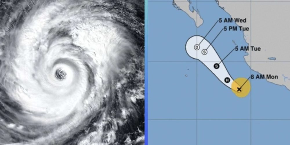Bárbara ya es huracán: avanza hacia costas con lluvias en Jalisco, Colima y Michoacán