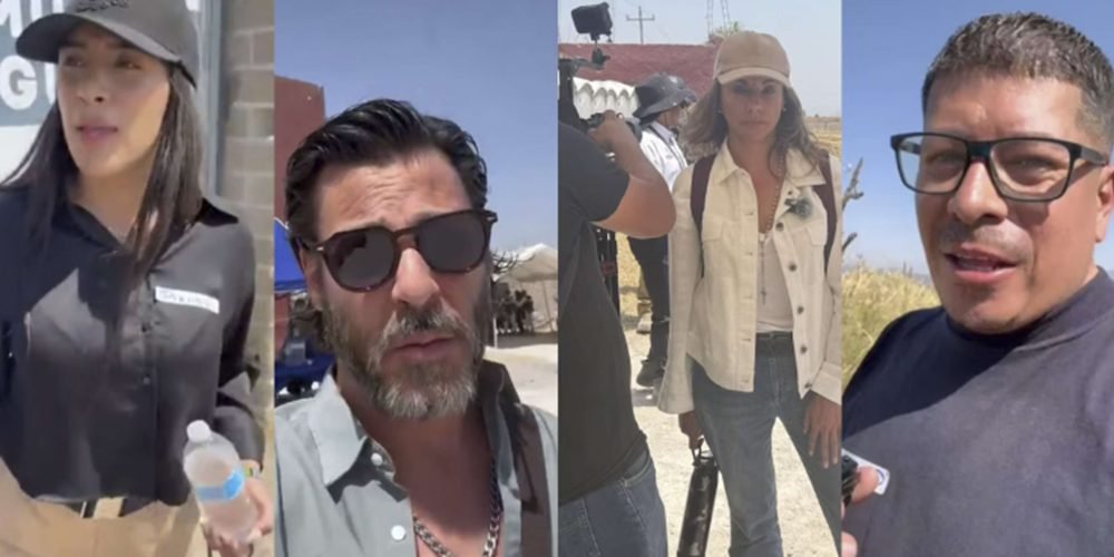Influencers visitan antes que madres buscadoras el Rancho Izaguirre