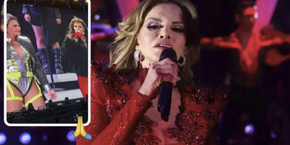 Lucía Méndez reaparece de sorpresa en Tecate Emblema tras hospitalización