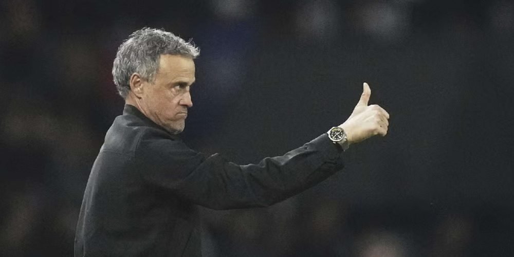 Luis Enrique, entrenador del PSG, consideró justo el resultado ante Aston Villa