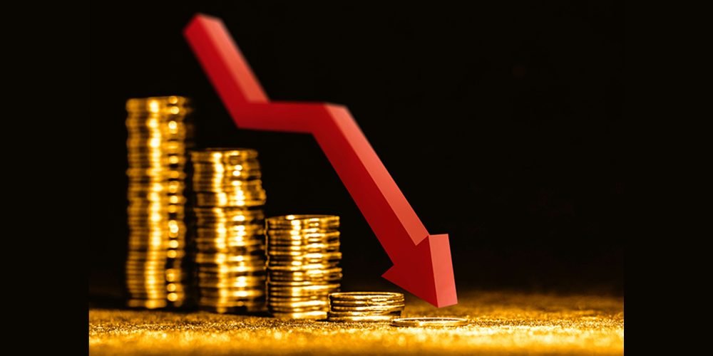 Precio del oro cae más de uno por ciento