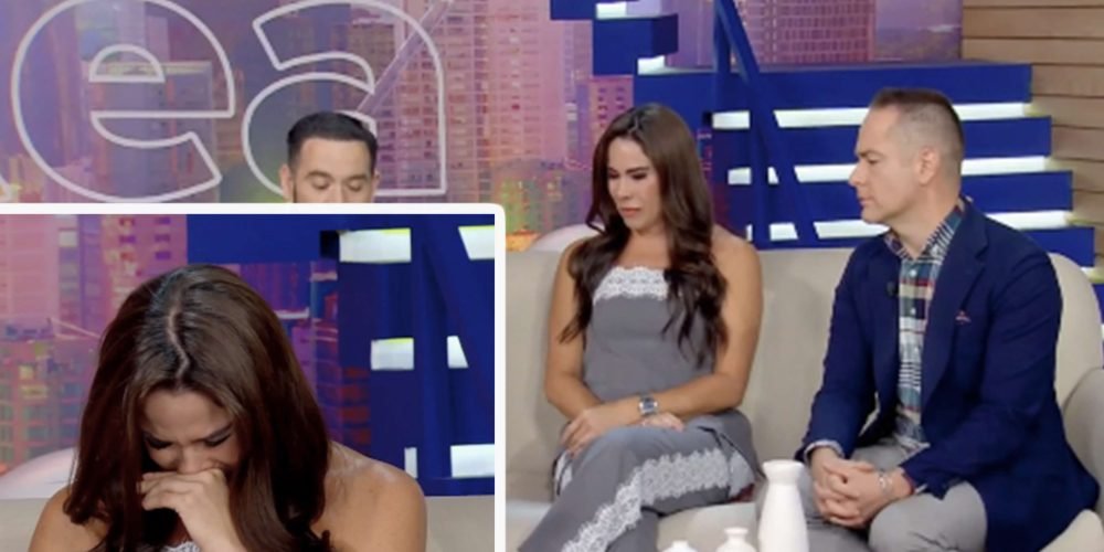 Paola Rojas rompe en llanto durante programa EN VIVO