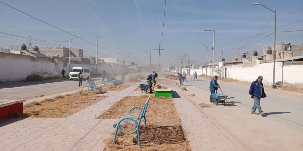 trabajos-de-limpieza-en-el-camellón-del-bulevar-conquistadores