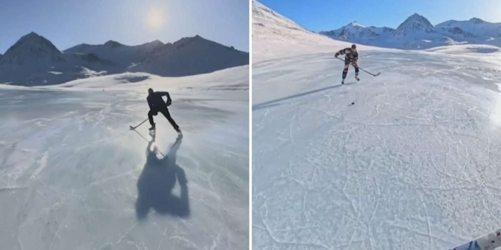turistas-hockey-lago-congelado-montaña