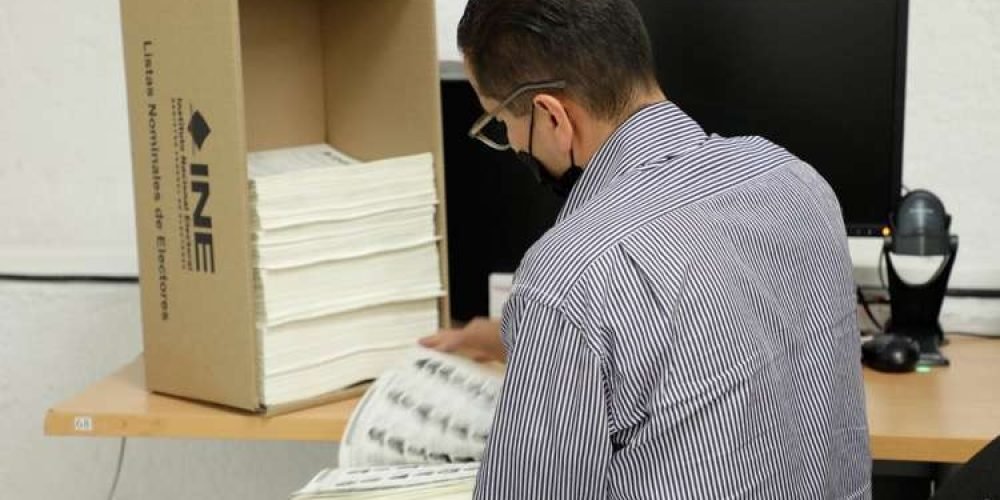 CIUDAD DE MÉXICO, 02MAYO2023.- Inició la impresión de las listas nominales para elecciones locales de Coahuila y Estado de México. FOTO: INE/CUARTOSCURO.COM